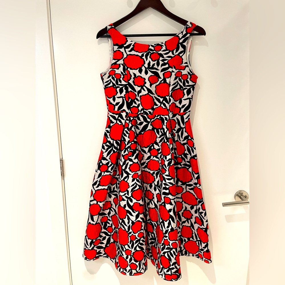 Chic Wish Rose My Heart Jacquard Prom Dress